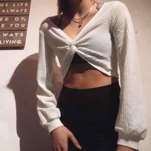 Cropped sweater